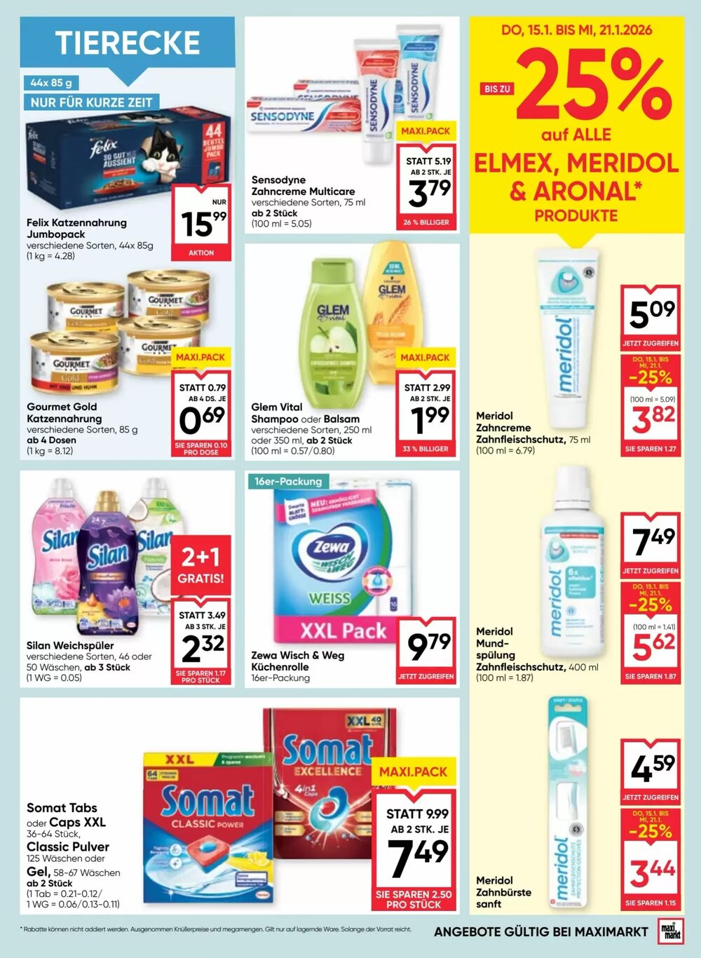Maximarkt Flugblatt (ab 15.01.2026) - Angebote und Prospekt - Seite 15