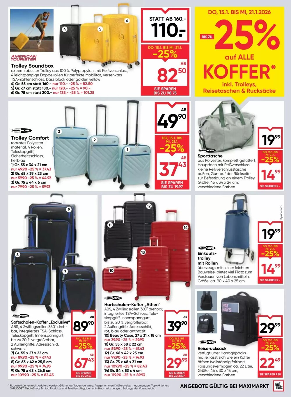 Maximarkt Flugblatt (ab 15.01.2026) - Angebote und Prospekt - Seite 17