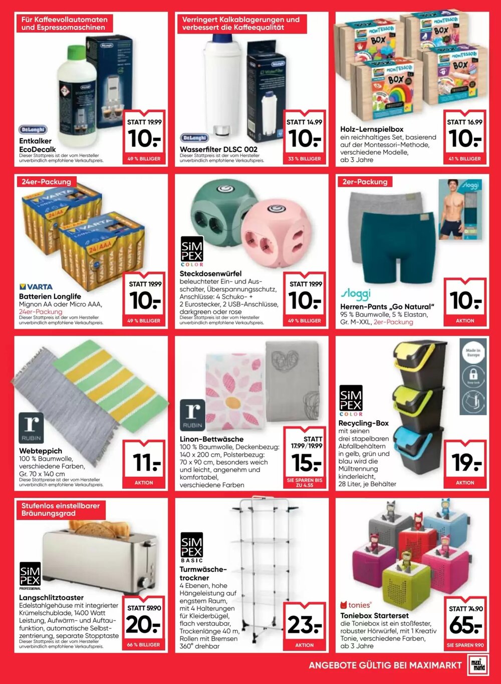 Maximarkt Flugblatt (ab 15.01.2026) - Angebote und Prospekt - Seite 21