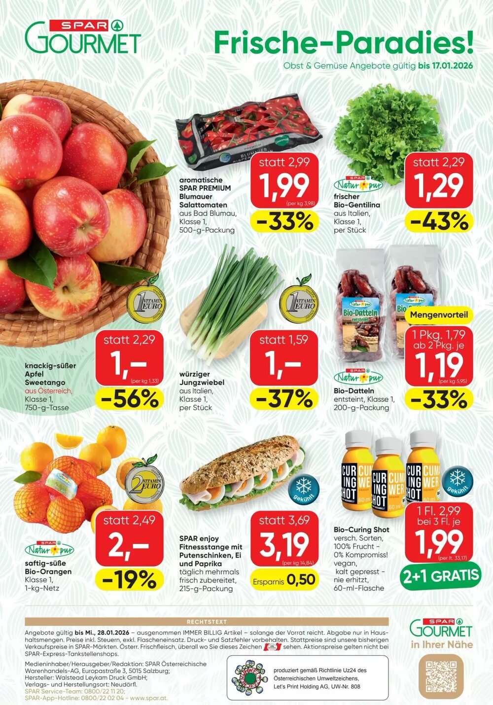 SPAR Gourmet Flugblatt (ab 15.01.2026) - Angebote und Prospekt - Seite 12