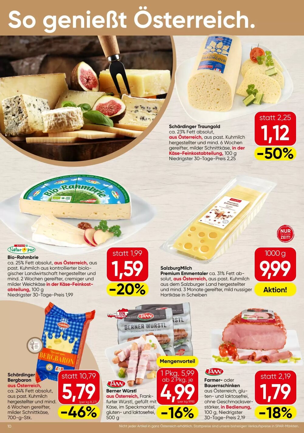Spar Flugblatt (ab 15.01.2026) - Angebote und Prospekt - Seite 10
