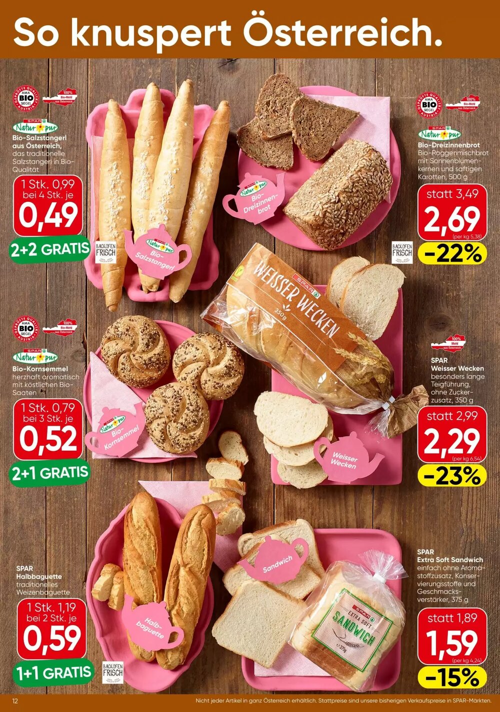 Spar Flugblatt (ab 15.01.2026) - Angebote und Prospekt - Seite 12