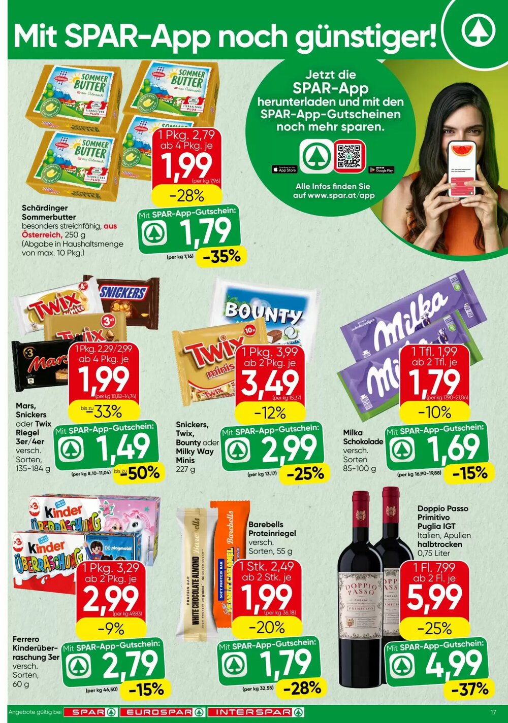 Spar Flugblatt (ab 15.01.2026) - Angebote und Prospekt - Seite 17