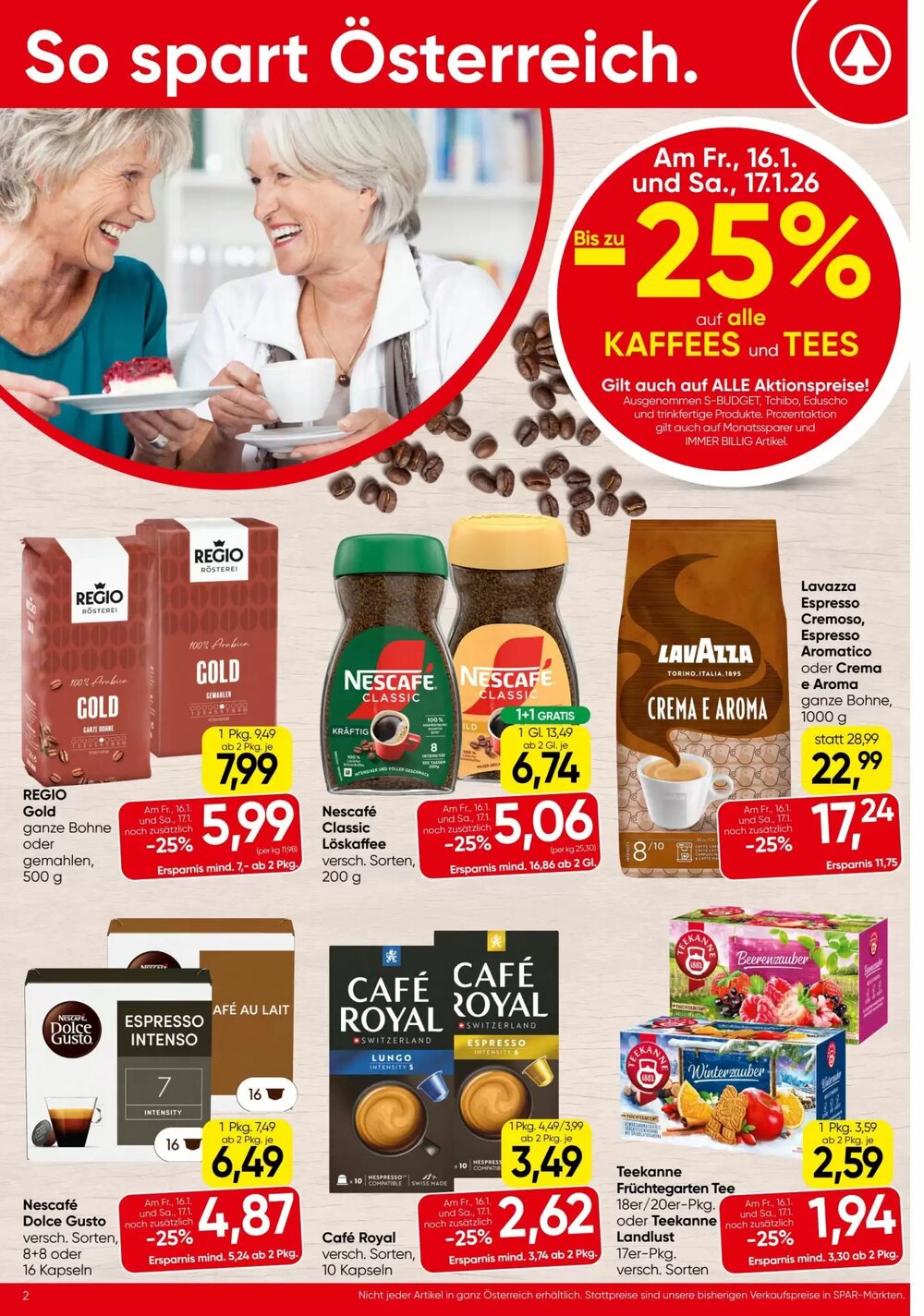 Spar Flugblatt (ab 15.01.2026) - Angebote und Prospekt - Seite 2