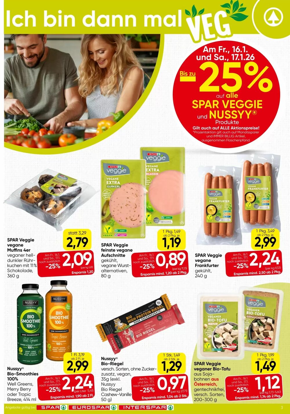 Spar Flugblatt (ab 15.01.2026) - Angebote und Prospekt - Seite 3
