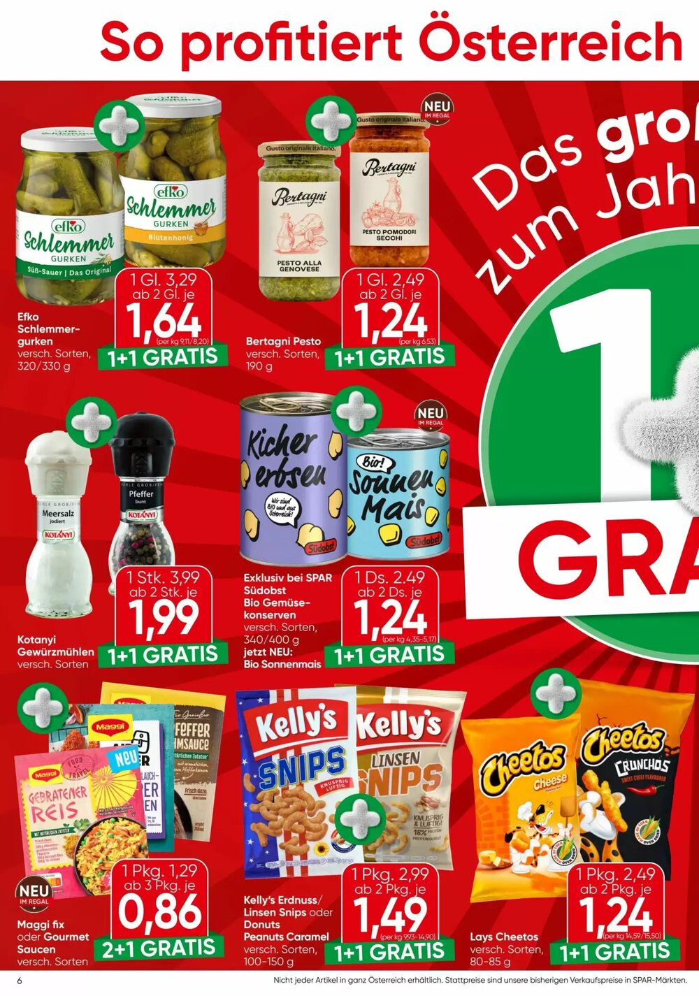 Spar Flugblatt (ab 15.01.2026) - Angebote und Prospekt - Seite 6