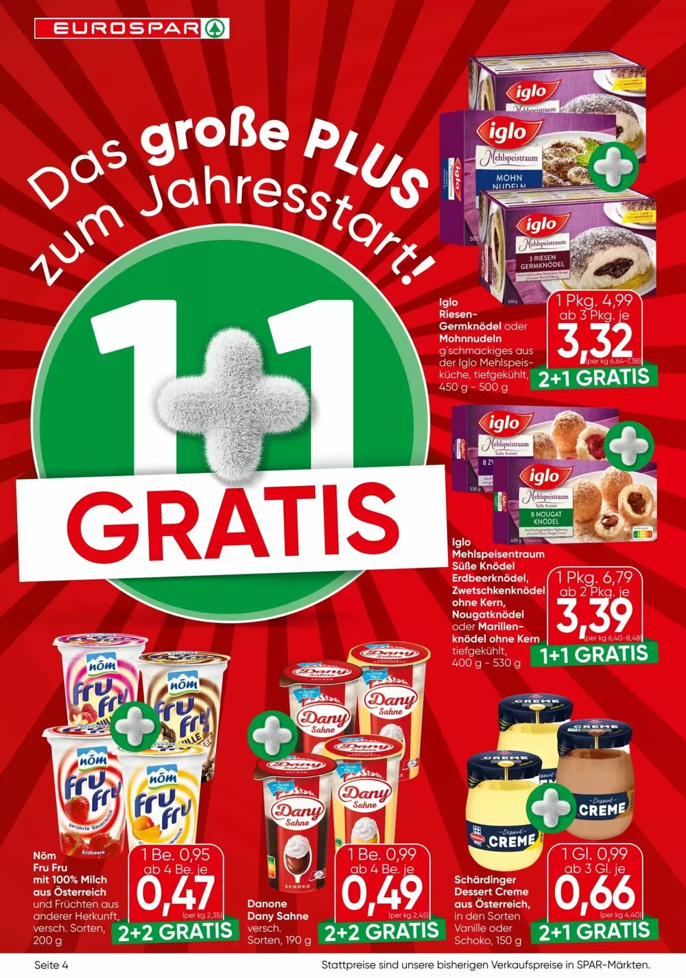 Eurospar Flugblatt (ab 15.01.2026) - Angebote und Prospekt - Seite 4