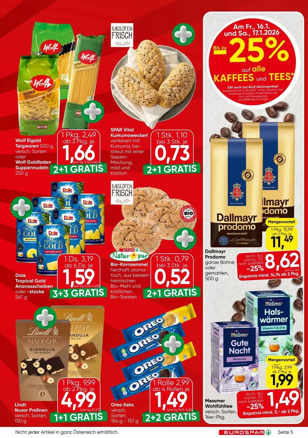 Eurospar Flugblatt (ab 15.01.2026) - Angebote und Prospekt - Seite 5