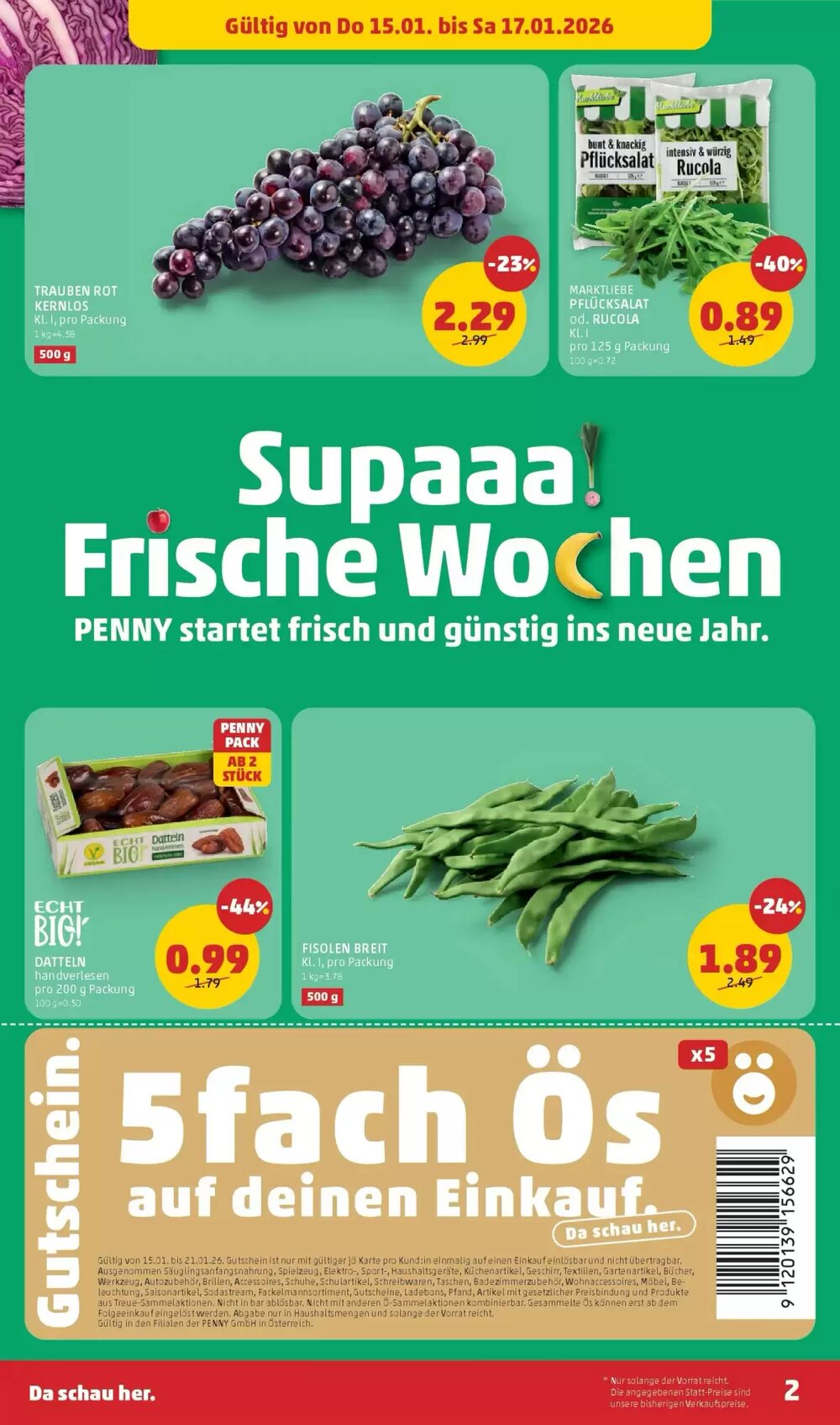 PENNY Flugblatt (ab 15.01.2026) - Angebote und Prospekt - Seite 2