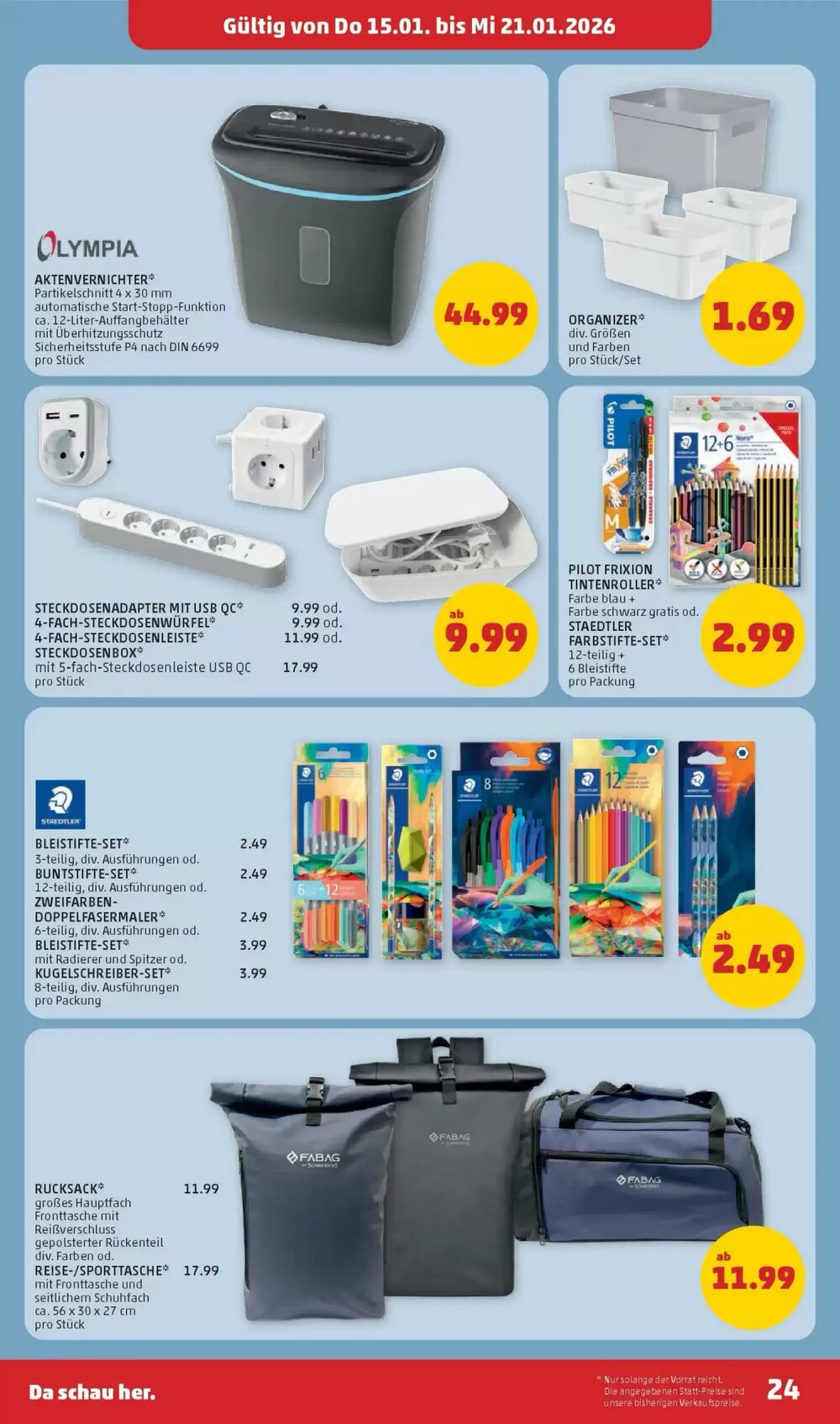 PENNY Flugblatt (ab 15.01.2026) - Angebote und Prospekt - Seite 24