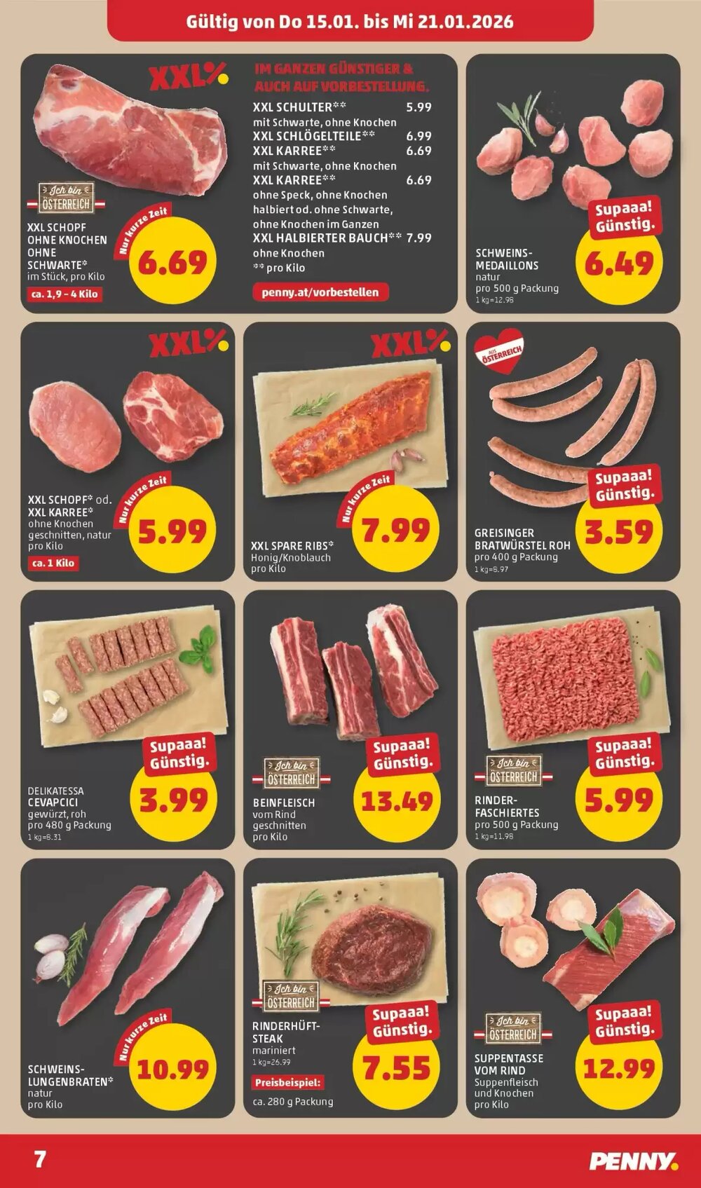 PENNY Flugblatt (ab 15.01.2026) - Angebote und Prospekt - Seite 7