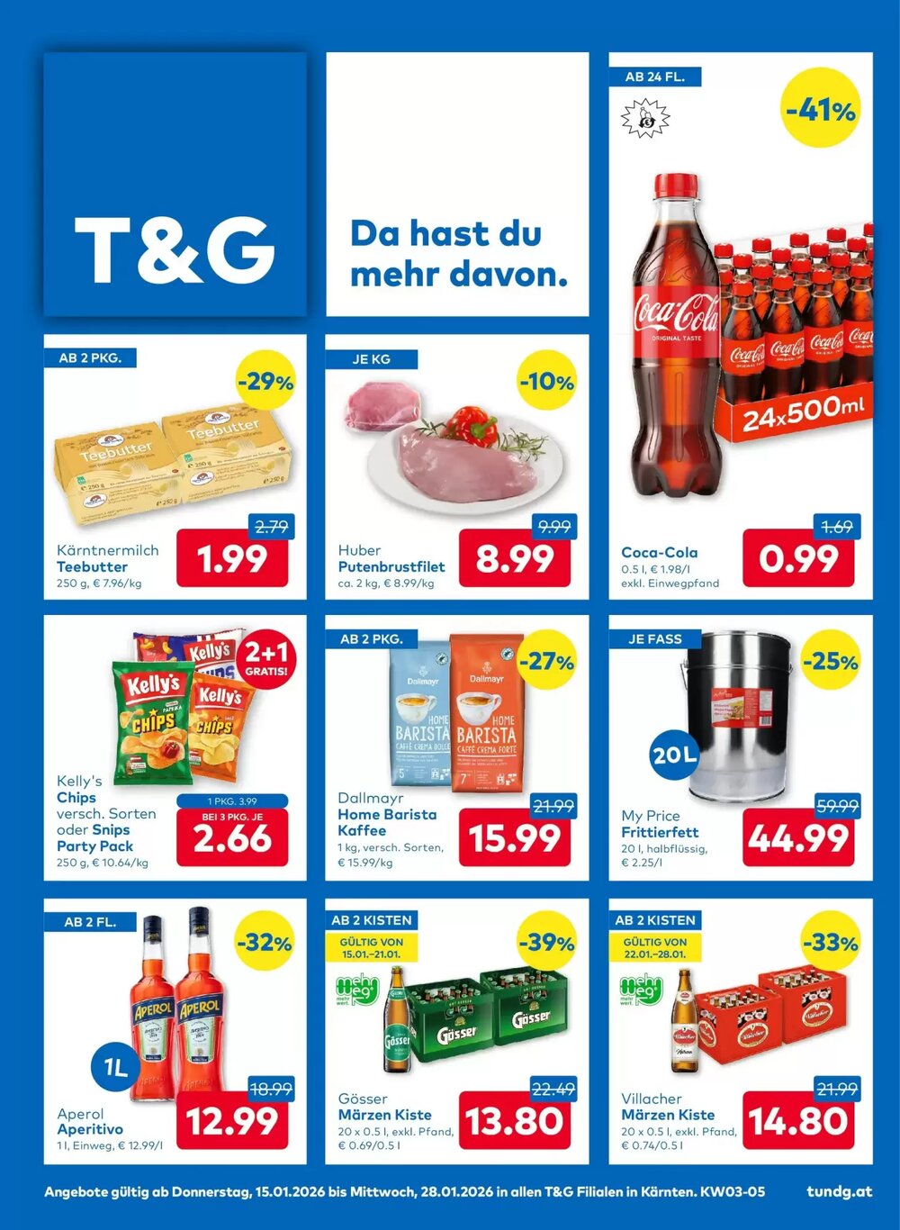 T&G Flugblatt (ab 15.01.2026) - Angebote und Prospekt - Seite 1