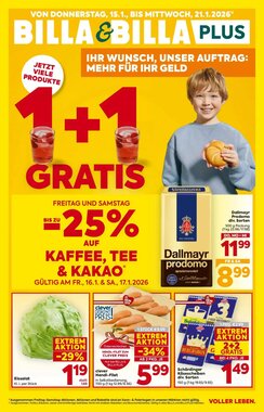 Billa Flugblatt (ab 15.01.2026) - Angebote und Prospekt
