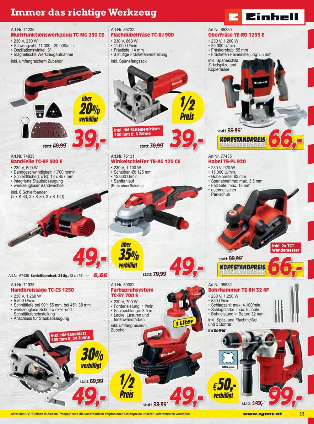 Zgonc Flugblatt (ab 15.01.2026) - Angebote und Prospekt - Seite 13