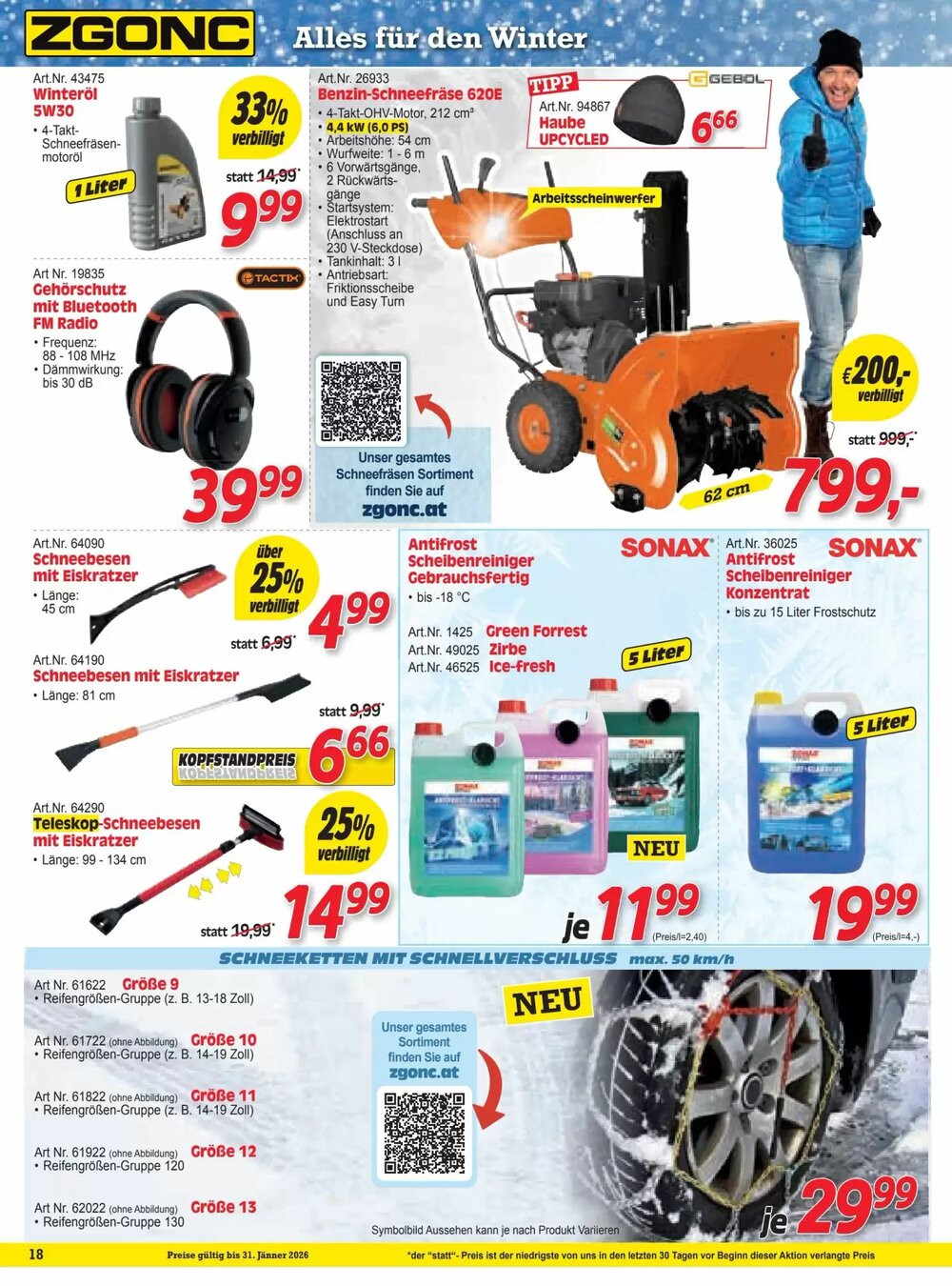 Zgonc Flugblatt (ab 15.01.2026) - Angebote und Prospekt - Seite 18