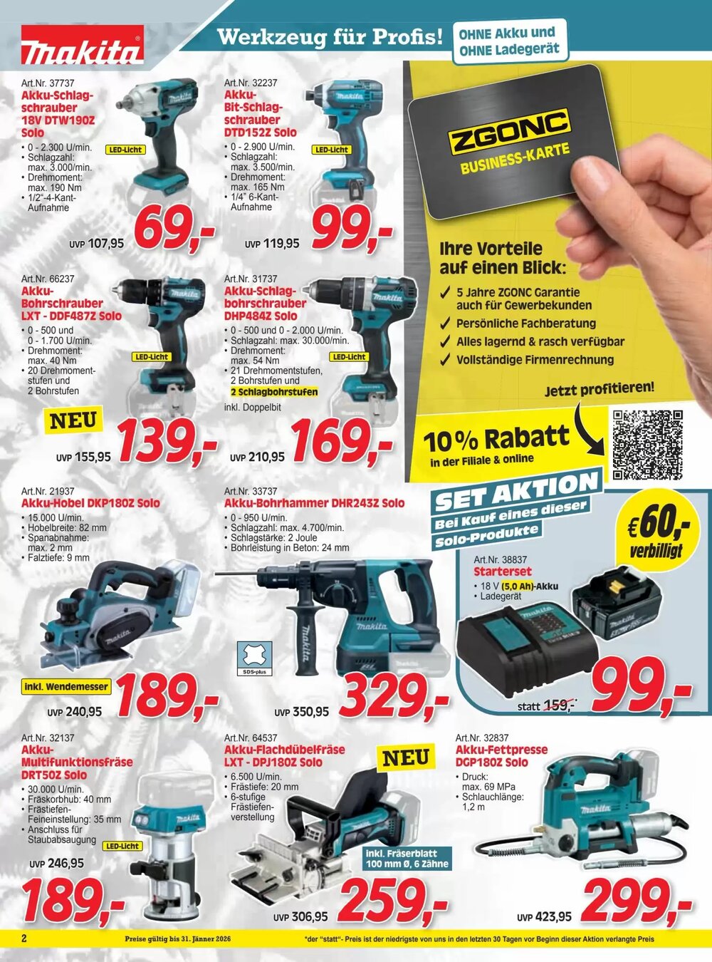 Zgonc Flugblatt (ab 15.01.2026) - Angebote und Prospekt - Seite 2