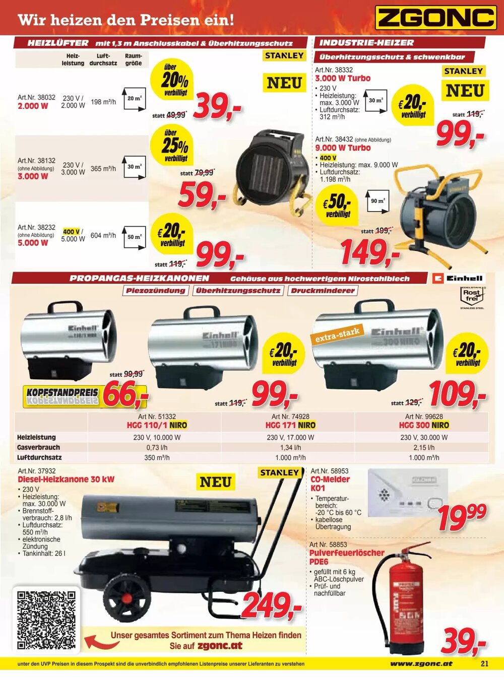 Zgonc Flugblatt (ab 15.01.2026) - Angebote und Prospekt - Seite 21