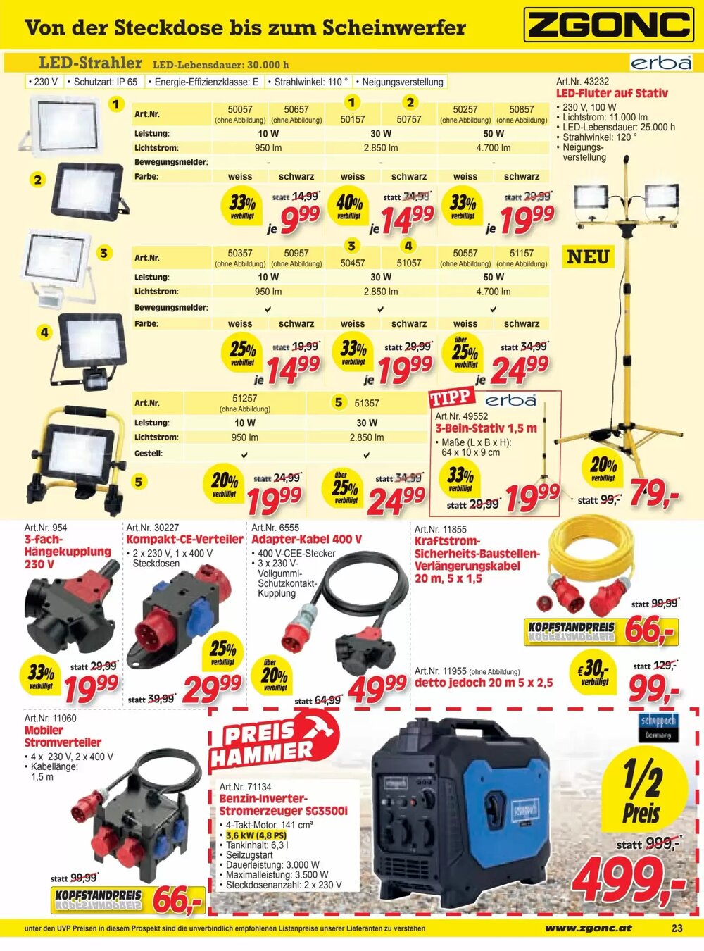 Zgonc Flugblatt (ab 15.01.2026) - Angebote und Prospekt - Seite 23