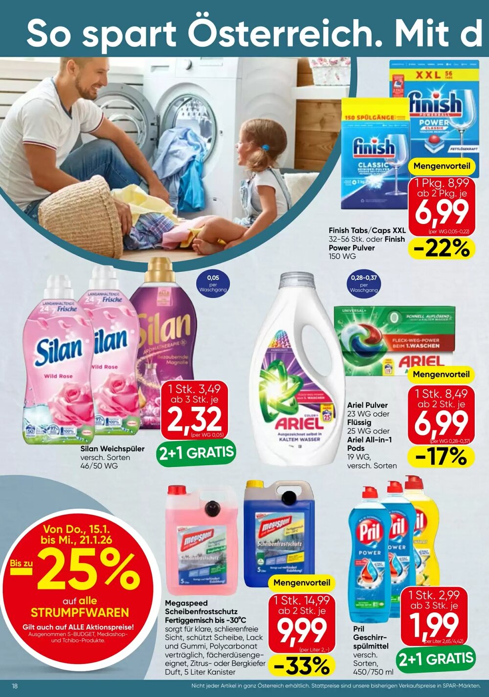 Strasser Markt Flugblatt (ab 15.01.2026) - Angebote und Prospekt - Seite 18