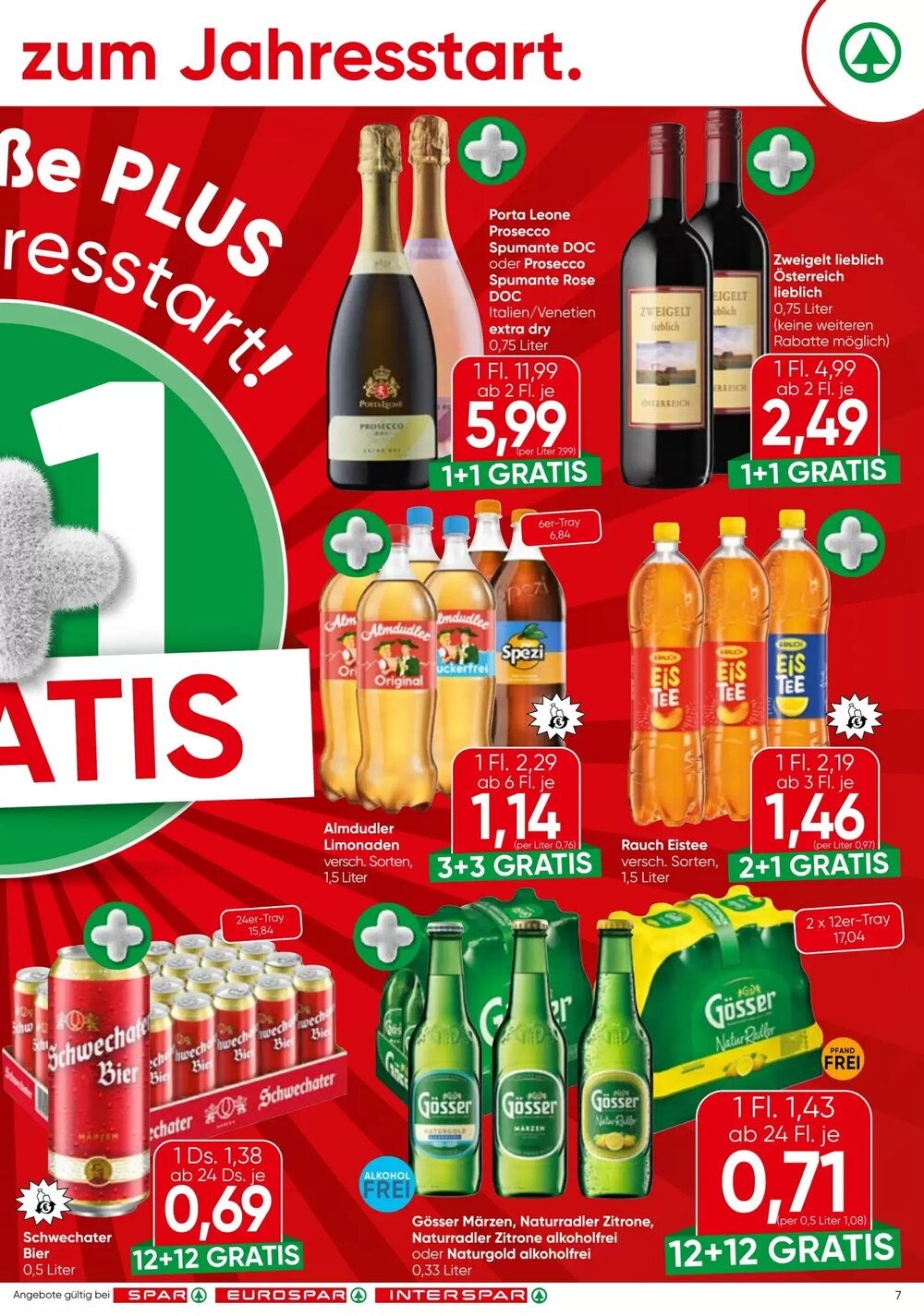 Strasser Markt Flugblatt (ab 15.01.2026) - Angebote und Prospekt - Seite 7