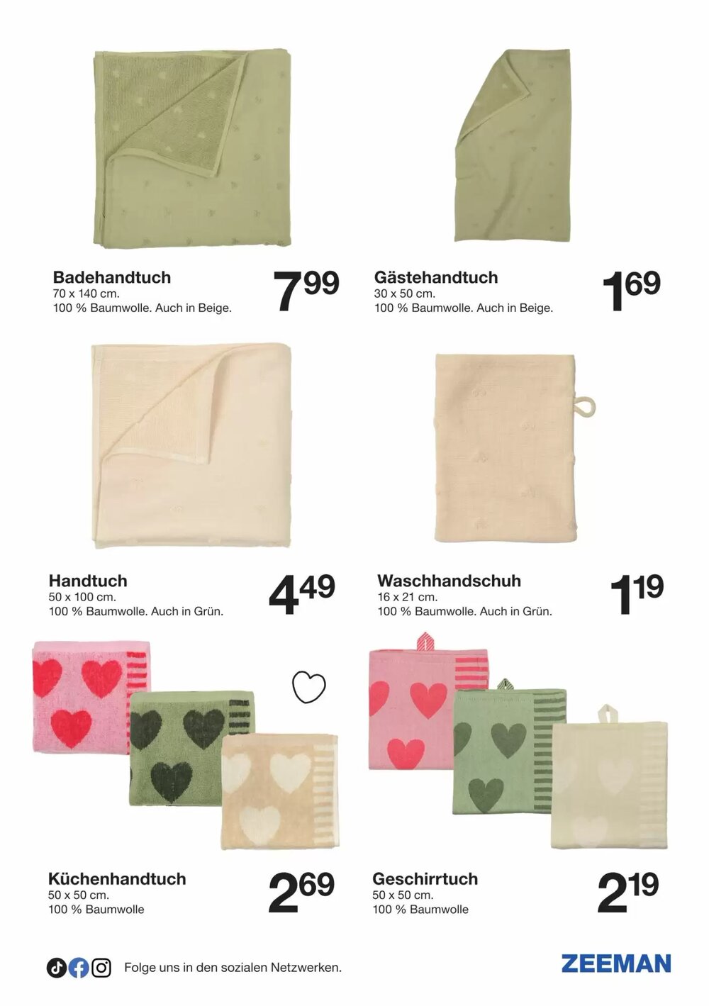 Zeeman Flugblatt (ab 17.01.2026) - Angebote und Prospekt - Seite 9