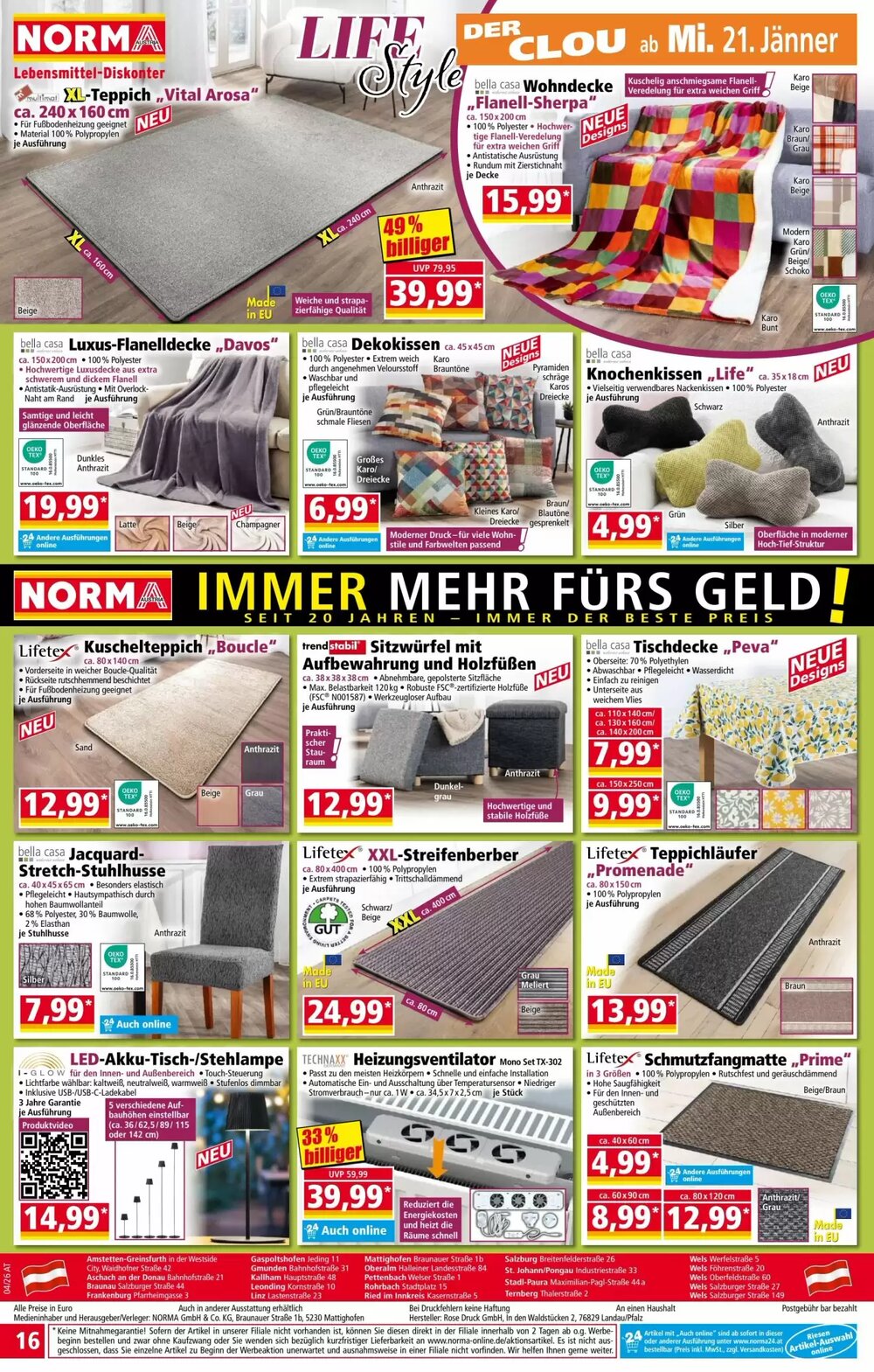 Norma Flugblatt (ab 19.01.2026) - Angebote und Prospekt - Seite 16