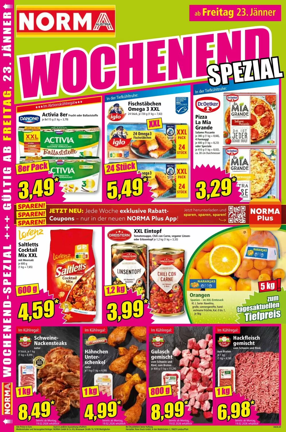 Norma Flugblatt (ab 19.01.2026) - Angebote und Prospekt - Seite 18