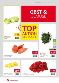 Transgourmet Flugblatt (ab 19.01.2026) - Angebote und Prospekt - Seite 14