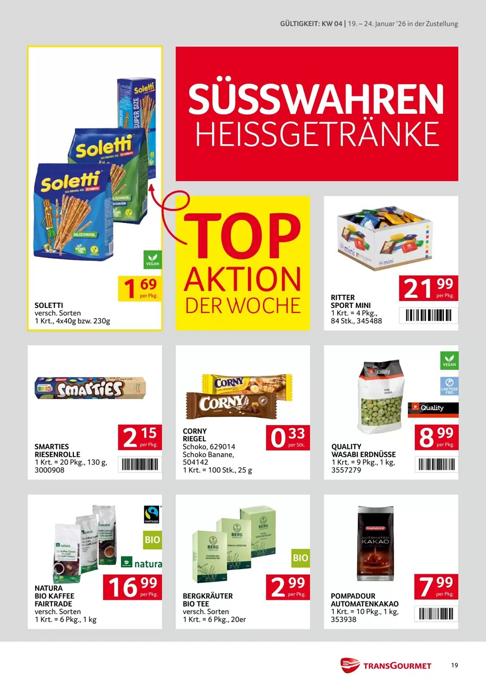 Transgourmet Flugblatt (ab 19.01.2026) - Angebote und Prospekt - Seite 19