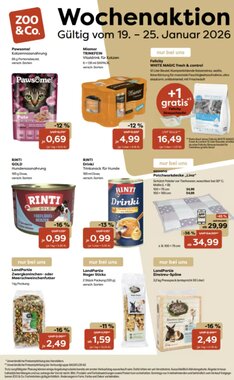ZOO & Co Flugblatt (ab 19.01.2026) - Angebote und Prospekt