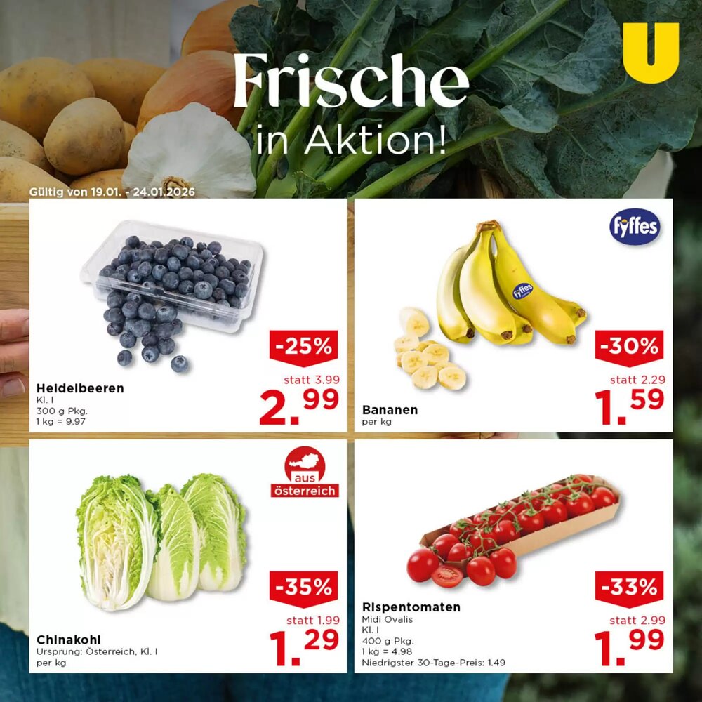 Unimarkt Flugblatt (ab 19.01.2026) - Angebote und Prospekt - Seite 1