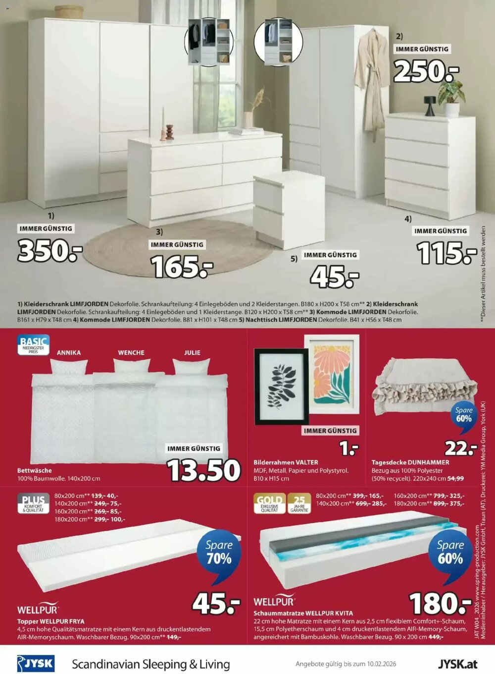 JYSK Flugblatt (ab 19.01.2026) - Angebote und Prospekt - Seite 12