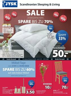 JYSK Flugblatt (ab 19.01.2026) - Angebote und Prospekt - Seite 1