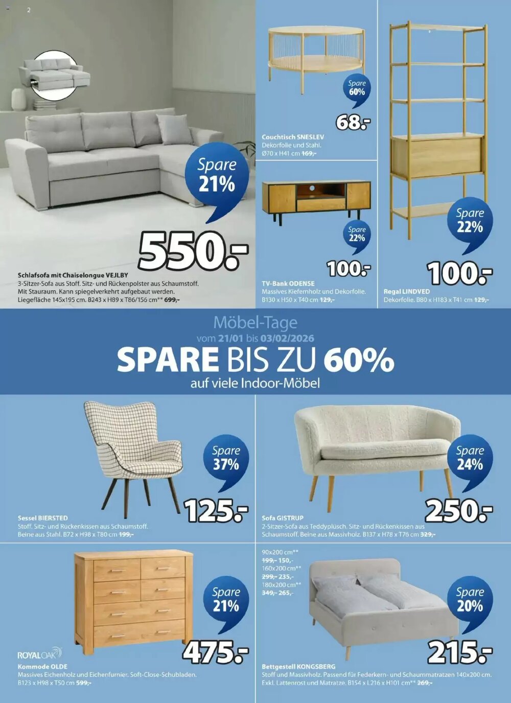 JYSK Flugblatt (ab 19.01.2026) - Angebote und Prospekt - Seite 2