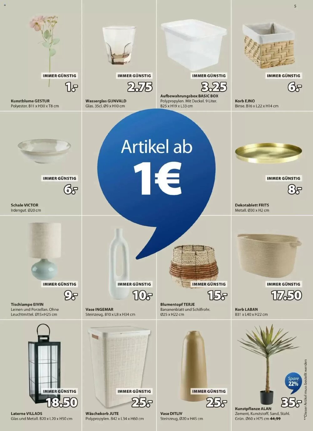 JYSK Flugblatt (ab 19.01.2026) - Angebote und Prospekt - Seite 5
