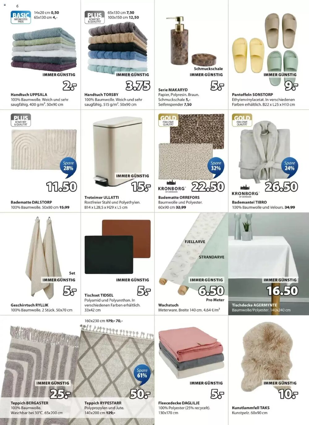 JYSK Flugblatt (ab 19.01.2026) - Angebote und Prospekt - Seite 6