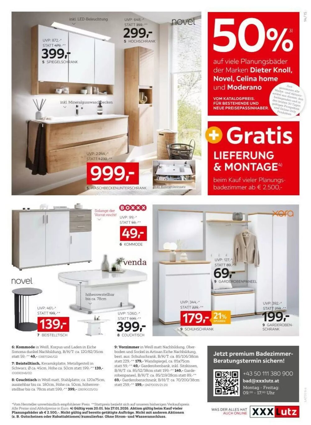 XXXLutz Flugblatt (ab 20.01.2026) - Angebote und Prospekt - Seite 15