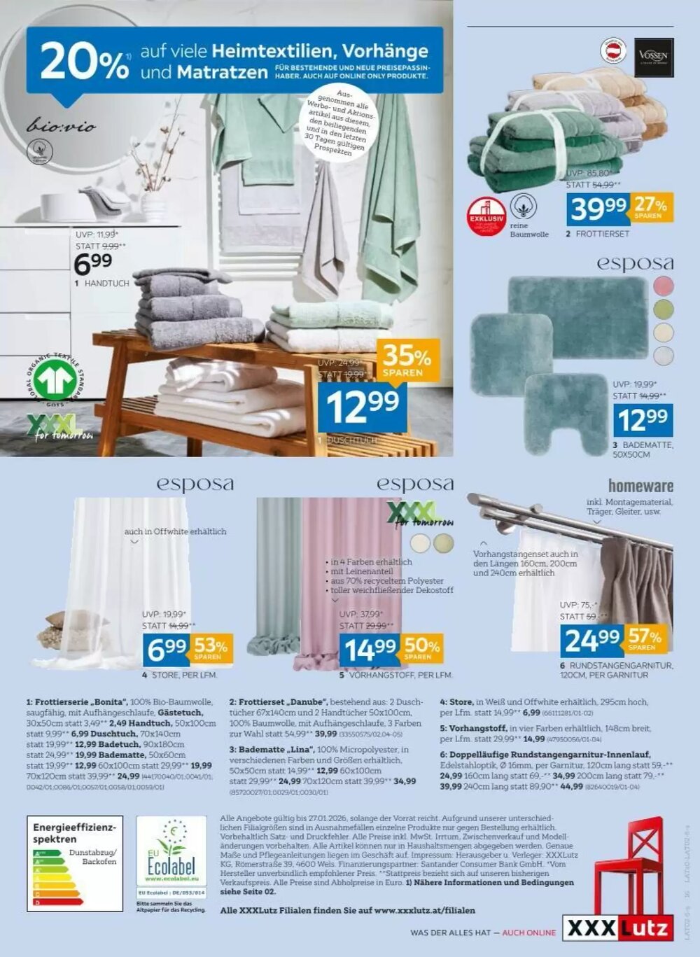 XXXLutz Flugblatt (ab 20.01.2026) - Angebote und Prospekt - Seite 16