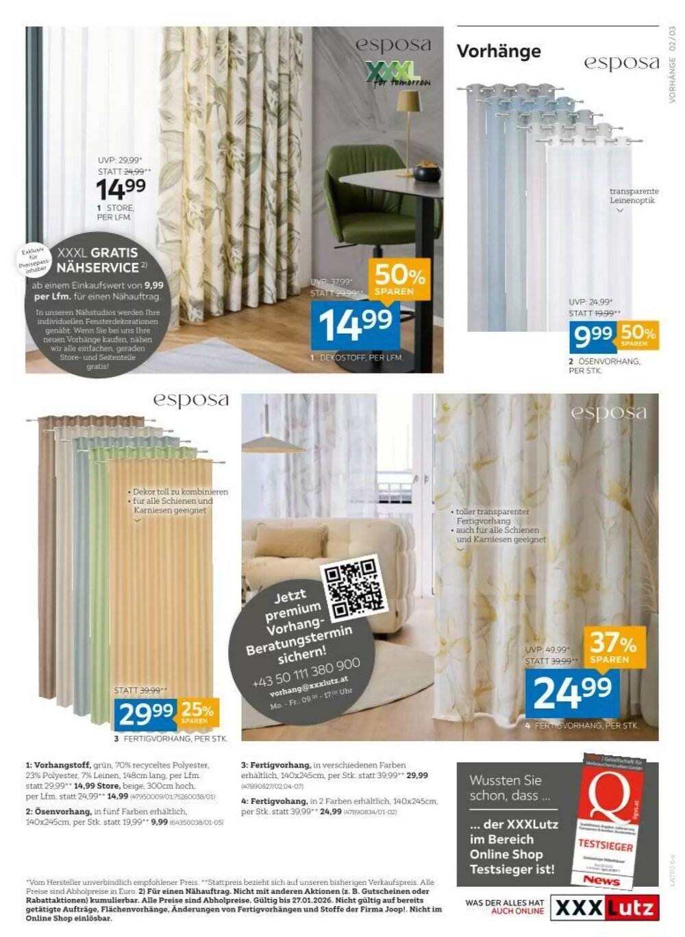 XXXLutz Flugblatt (ab 20.01.2026) - Angebote und Prospekt - Seite 3