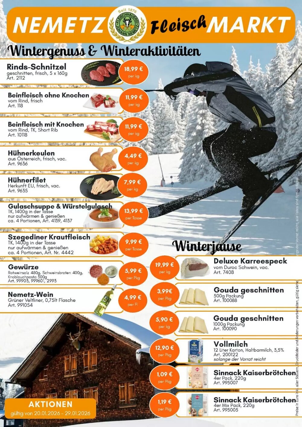 Nemetz Markt Flugblatt (ab 20.01.2026) - Angebote und Prospekt - Seite 2