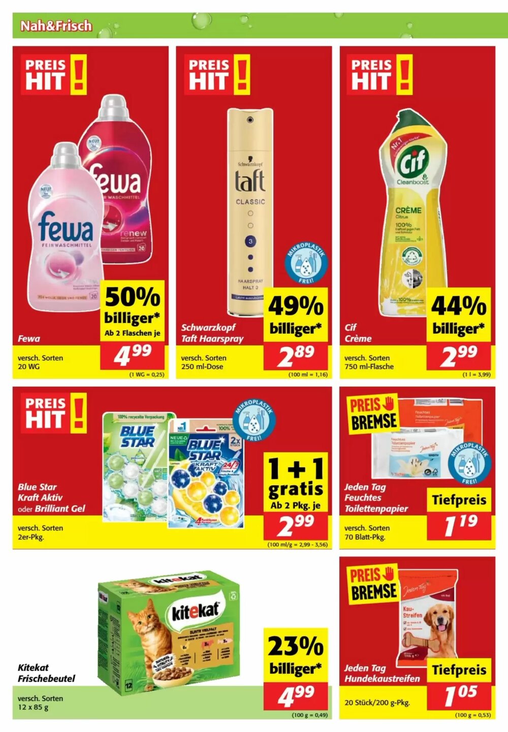 Nah&Frisch Flugblatt (ab 21.01.2026) - Angebote und Prospekt - Seite 4