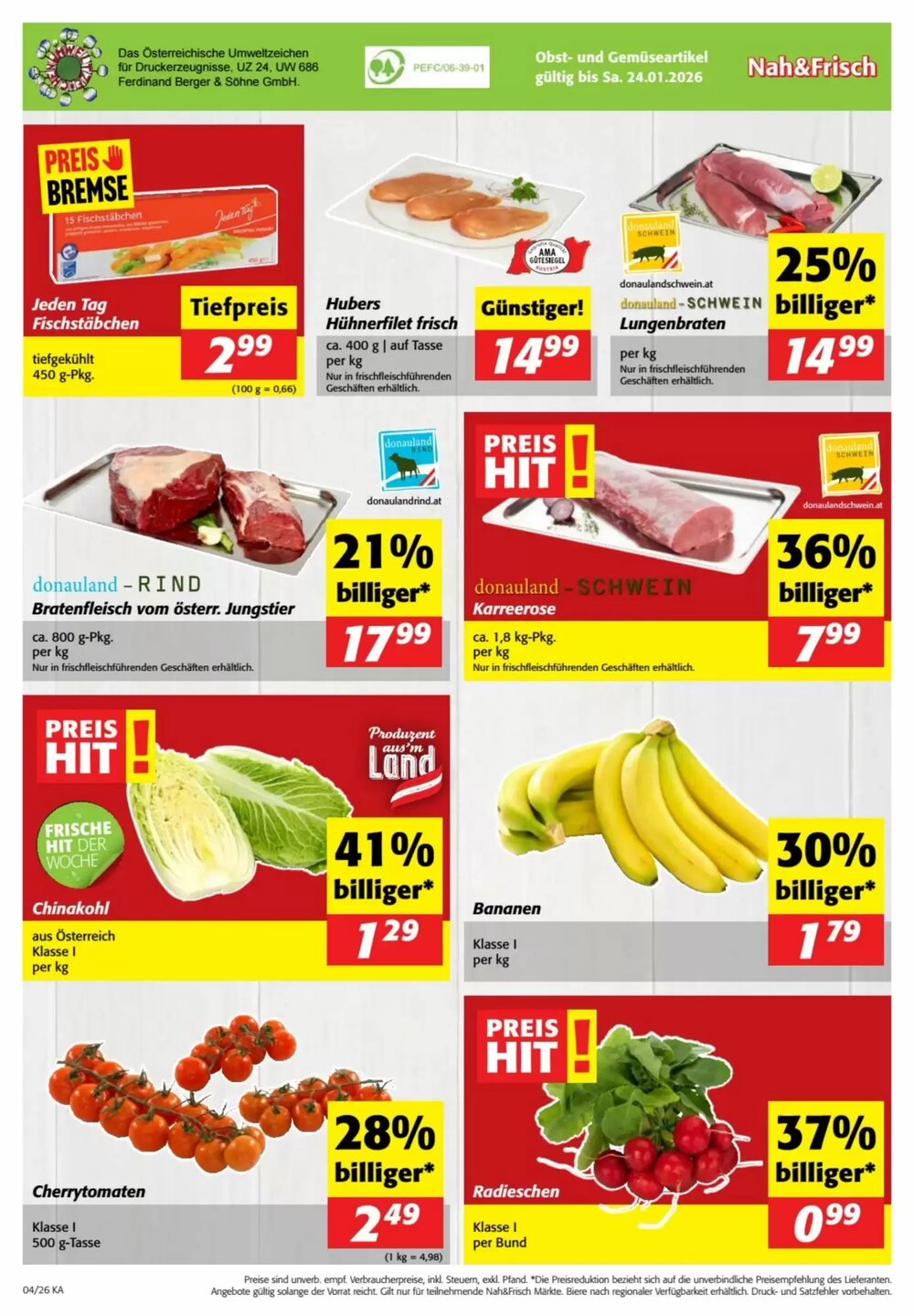 Nah&Frisch Flugblatt (ab 21.01.2026) - Angebote und Prospekt - Seite 8