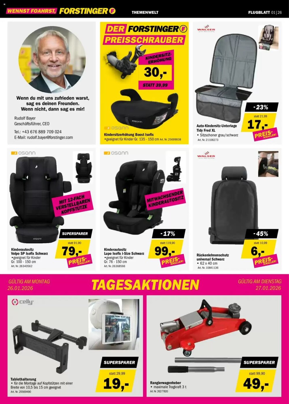 Forstinger Flugblatt (ab 21.01.2026) - Angebote und Prospekt - Seite 10