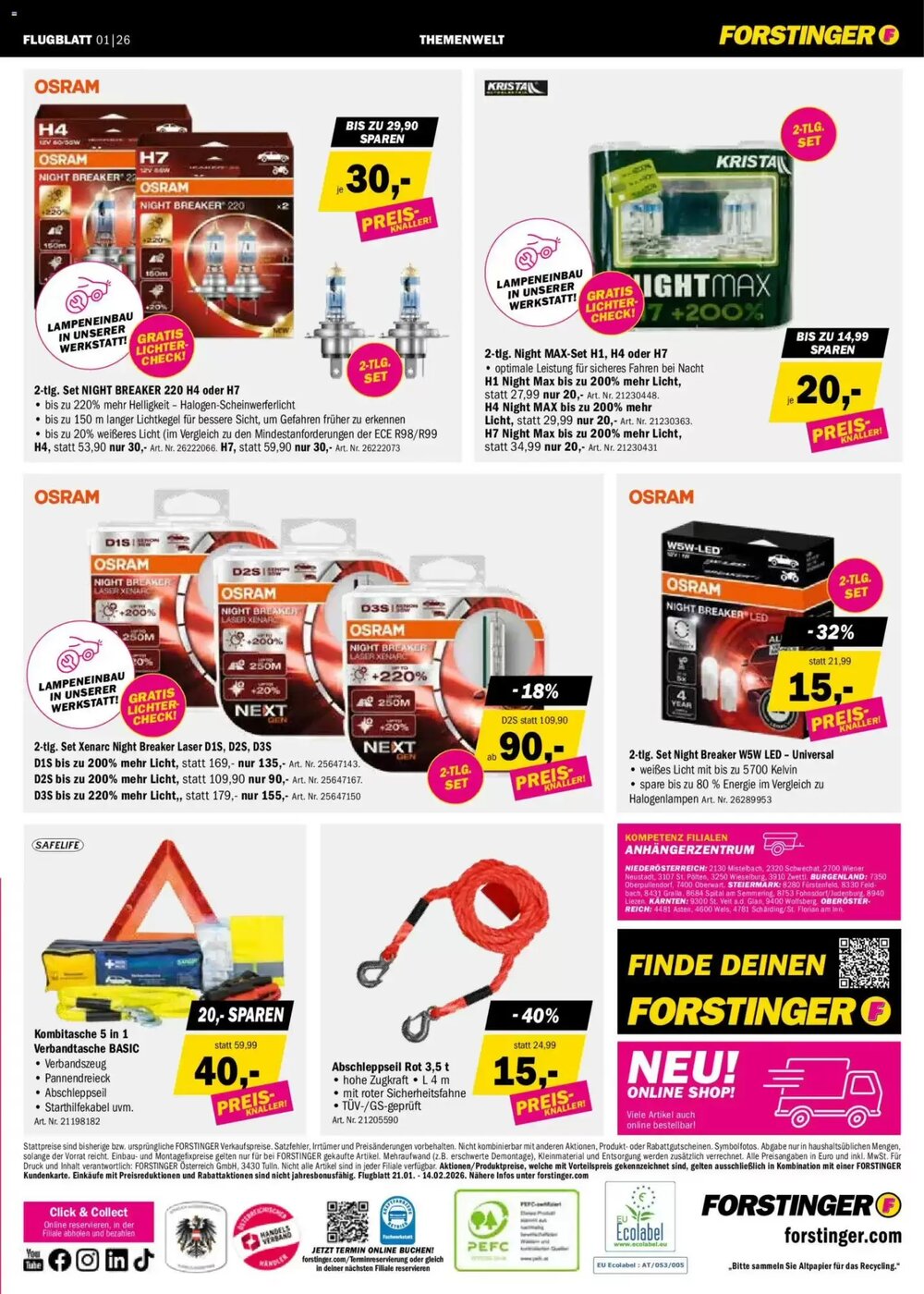 Forstinger Flugblatt (ab 21.01.2026) - Angebote und Prospekt - Seite 11