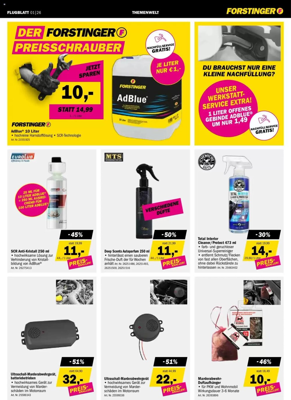 Forstinger Flugblatt (ab 21.01.2026) - Angebote und Prospekt - Seite 7