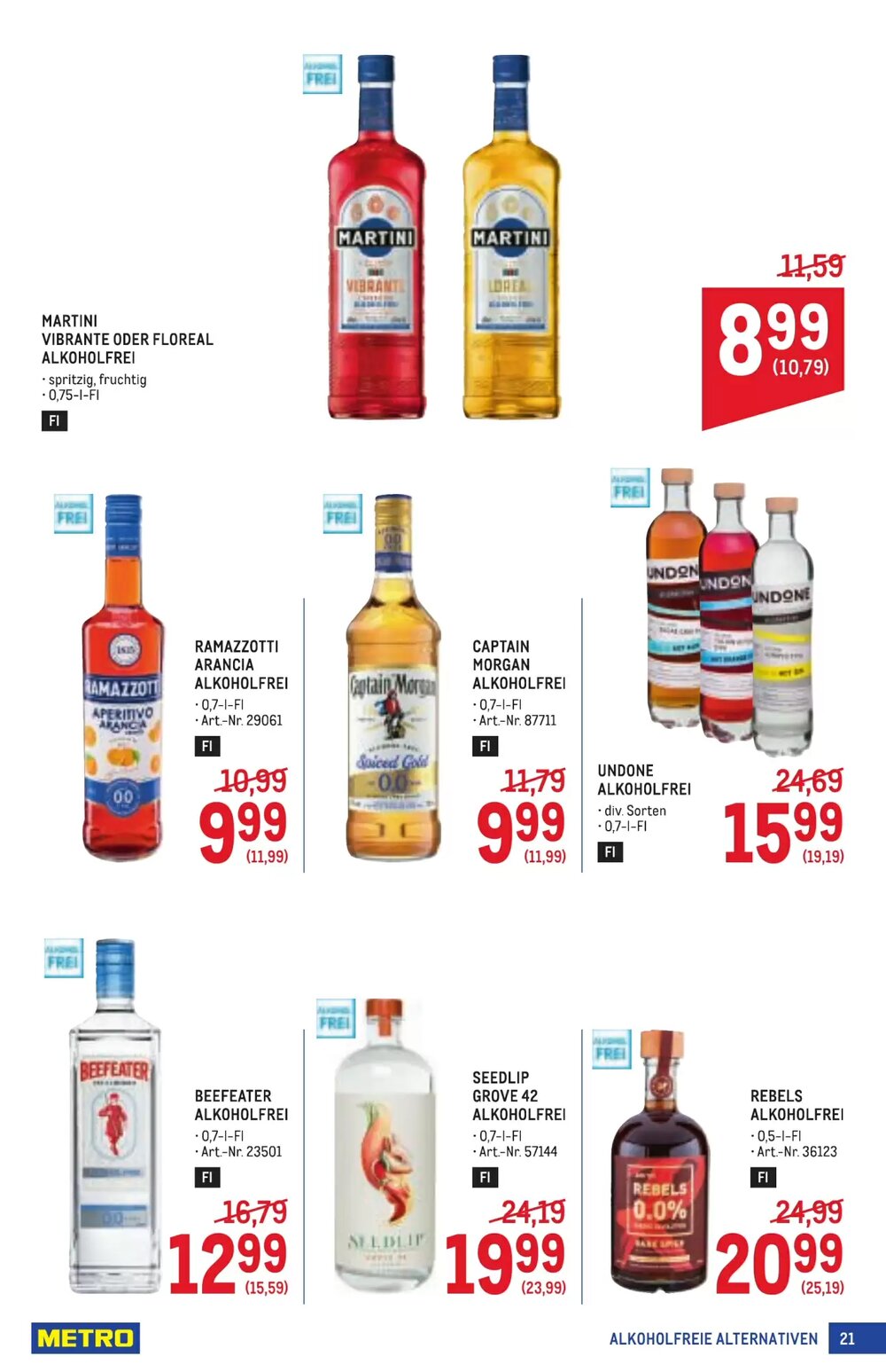 Metro Flugblatt (ab 22.01.2026) - Angebote und Prospekt - Seite 21