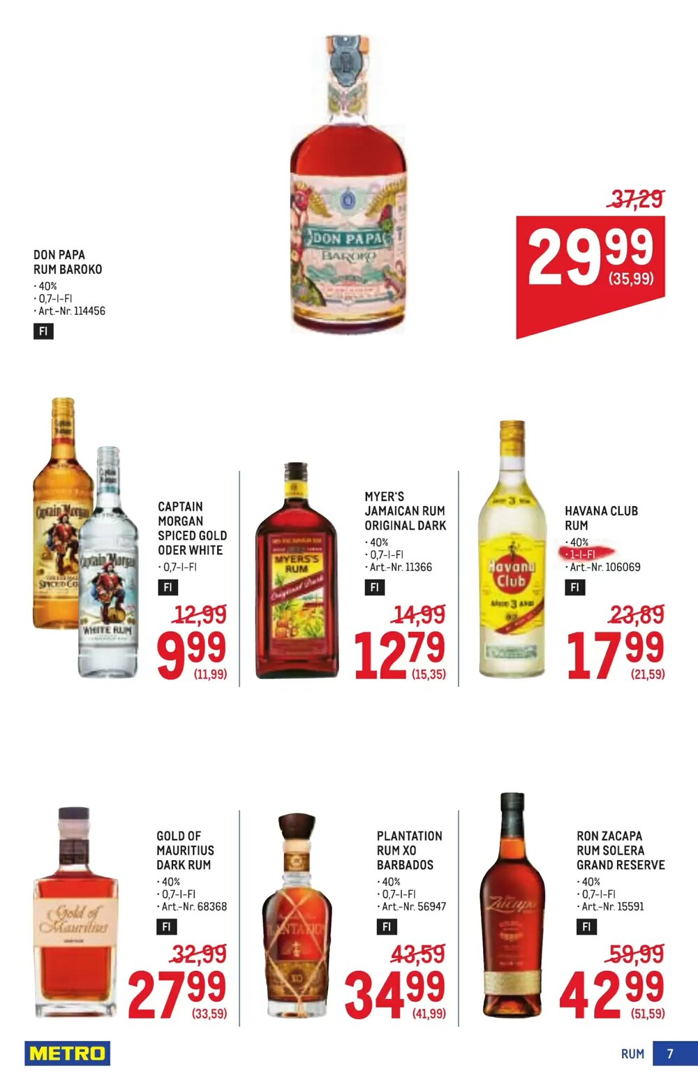 Metro Flugblatt (ab 22.01.2026) - Angebote und Prospekt - Seite 7