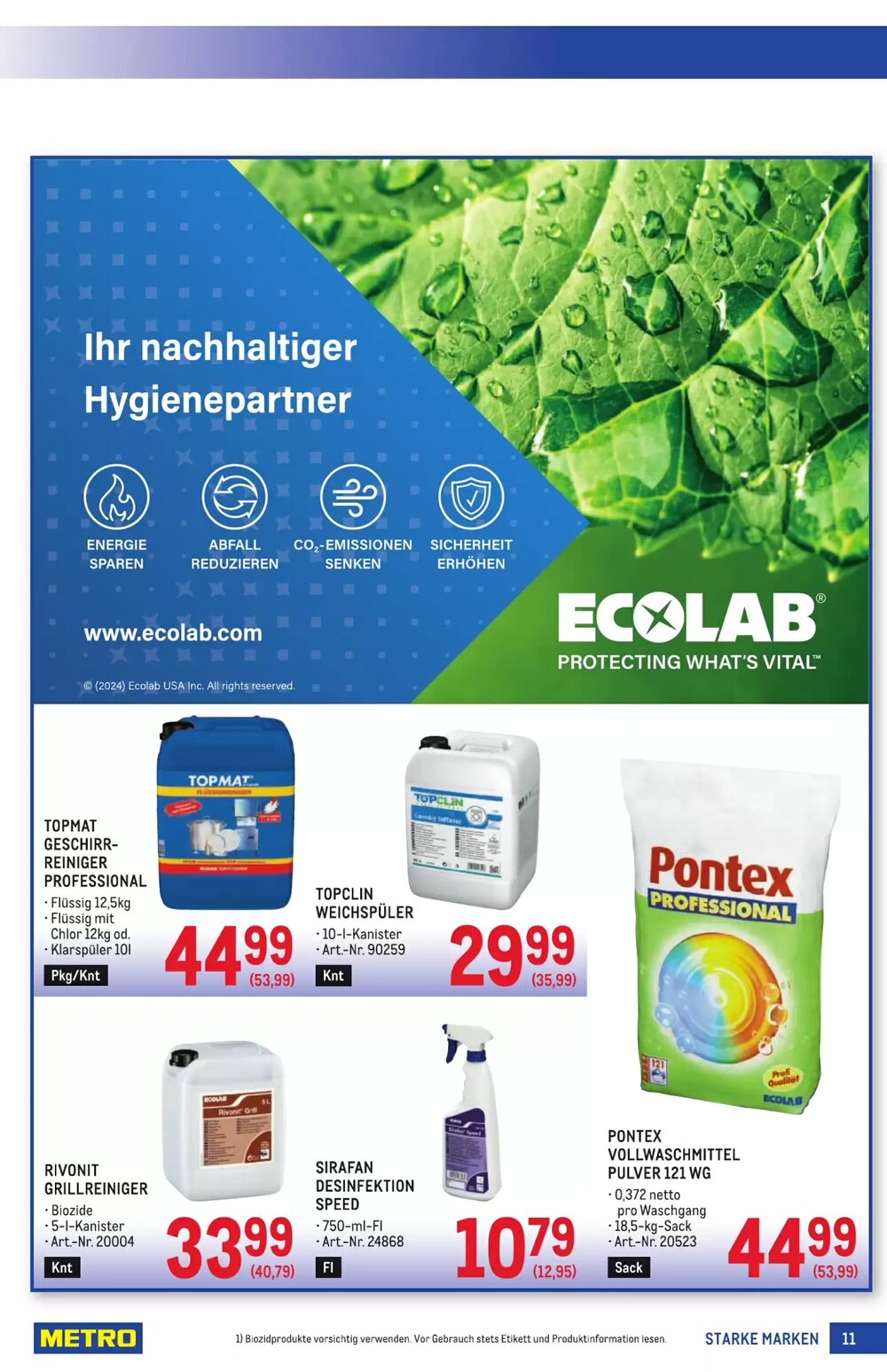 Metro Flugblatt (ab 22.01.2026) - Angebote und Prospekt - Seite 11