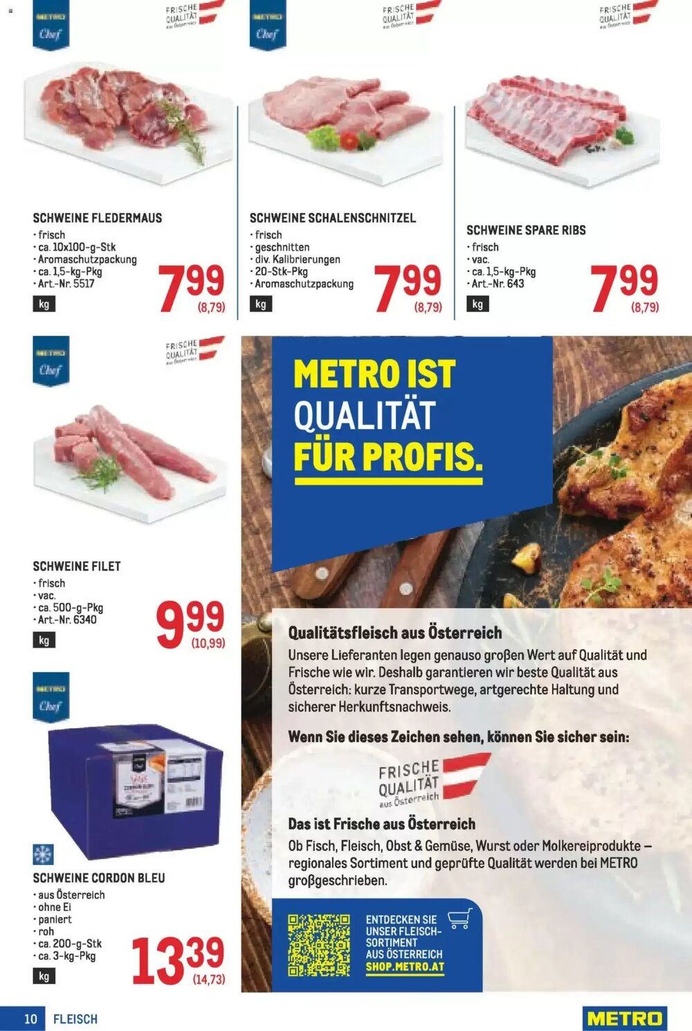 Metro Flugblatt (ab 22.01.2026) - Angebote und Prospekt - Seite 10