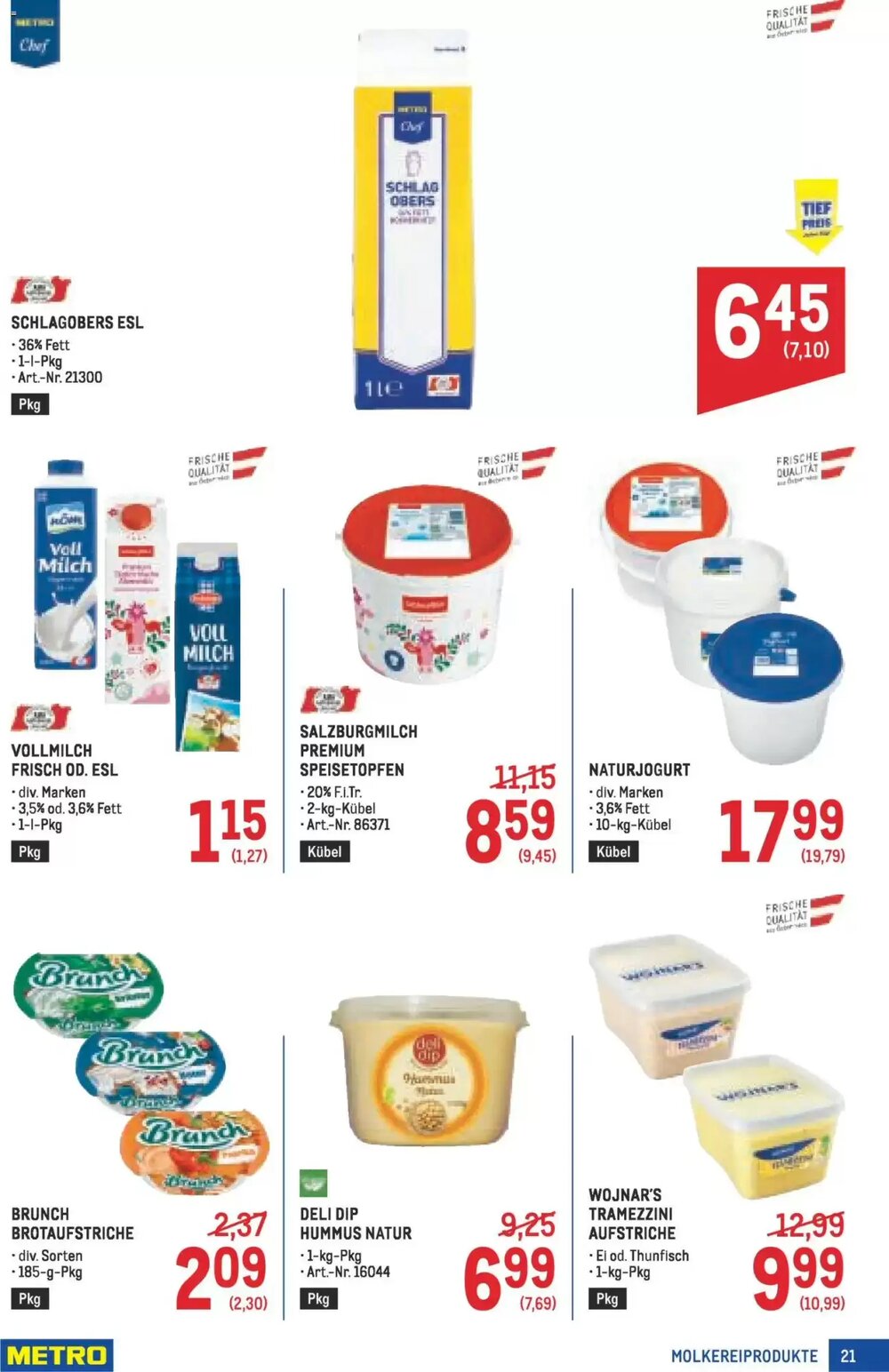 Metro Flugblatt (ab 22.01.2026) - Angebote und Prospekt - Seite 21